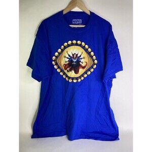 Marvel Comics Dr. Strange Blue T-Shirt Loot Crate Exclusive Mens Size 2XL XXL